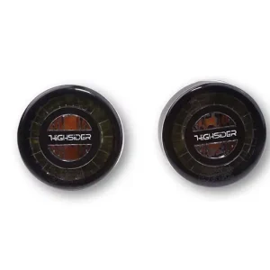 Ausverkauf HIGHSIDER pro Rocket LED Blinker/Positionslicht Schwarz/Getönt 2in1, E-Geprüft (Paar)
