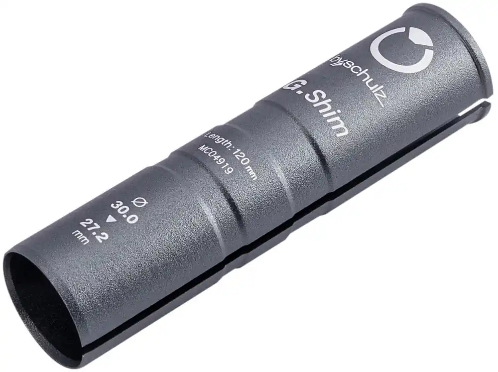 by,schulz Distanzhülse G.Shim 120 mm schwarz Basis-Ø 27,2, Erweiterung auf Ø 30,0 Neu Im Sortiment