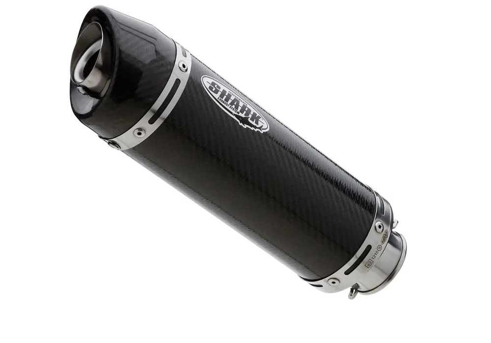 Saisonangebot Shark Performance SLIP-ON Carbon Street GP für KAWASAKI Z750R EURO3