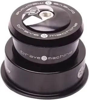 Meistverkauft Brave Steuersatz Integrated 1 1/8 Zoll schwarz tapered 1,5"-1, semi integriert