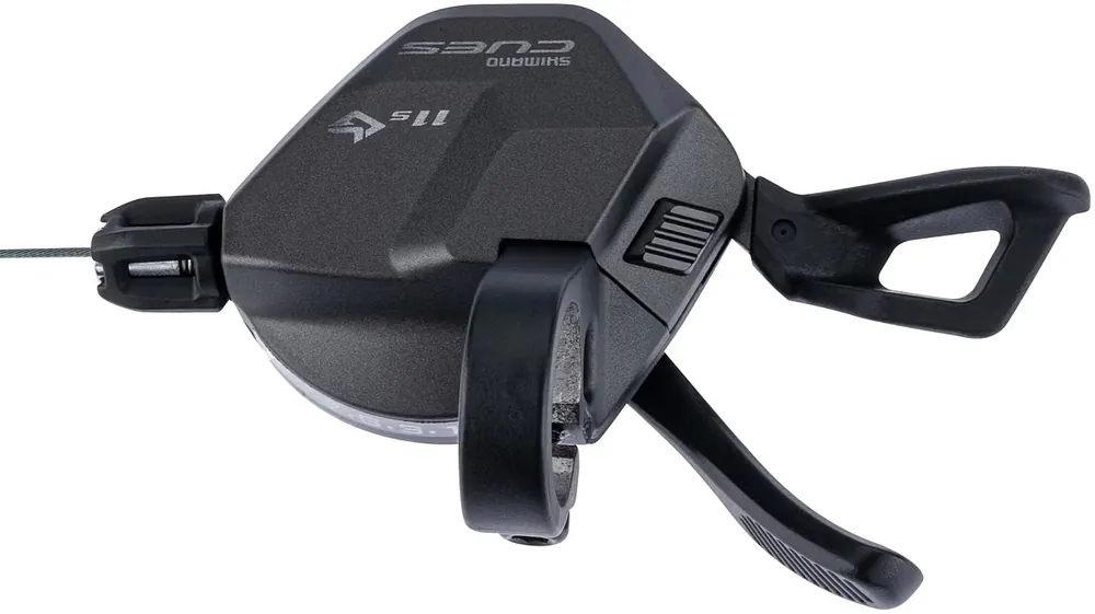 Shimano Daumenschalthebel CUES SL-U8000 2-fach links schwarz mit Ganganzeige, ohne Hülle + Endkappen Preisreduziert
