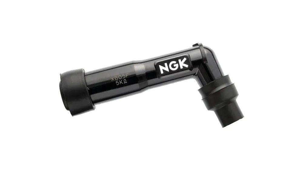 Ausverkauf NGK Zündkerzenstecker XB 05 F 102° schwarz