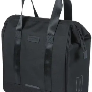 Markenprodukt Basil City Grand Fahrradshopper MIK Hooks MIK Hooks Einzeltasche 23 l schwarz