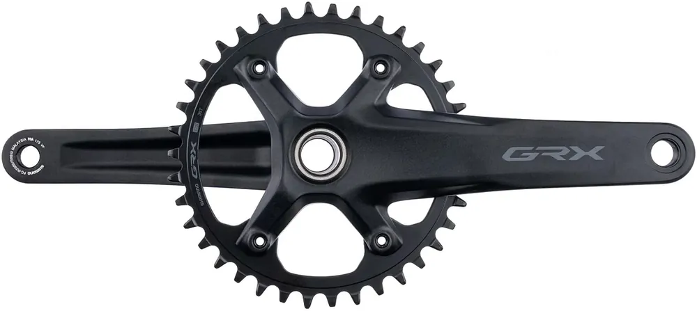 Top-Preis Shimano Kettenradgarnitur GRX FC-RX610 38 Zähne 175 mm schwarz