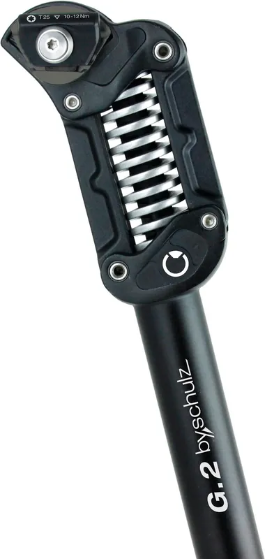 by,schulz G.2 LT Parallelogramm-Federsattelstütze ø 30,9 mm schwarz hard (100-130 kg) Jetzt Bestellen