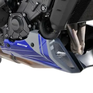 Saisonangebot BODYSTYLE Sportsline Bugspoiler ABS Kunststoff grau für YAMAHA Tracer 9 / GT / GT+, Tracer 9 GT / GT+ / Automatik (Y-AMT)
