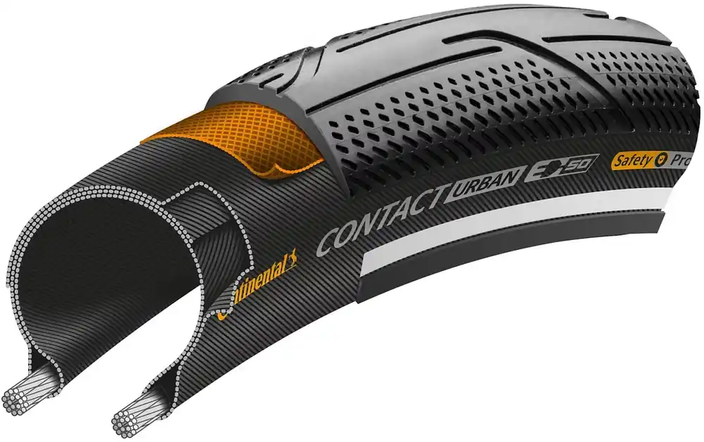 Continental Contact Urban Reifen 27,5 × 1,60" schwarz Highlight