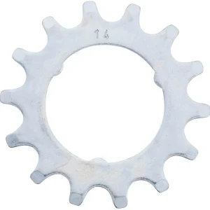 Sonderaktion Esjot Steck-Zahnkranz 14 Zähne silber 1/2" x 1/8", verzinkt, passend für 3-/ 4-/ 5-/ 7- und
