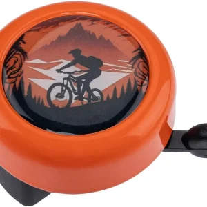 Reich Klingel Colour Biker Klingel orange, schwarz Expressversand