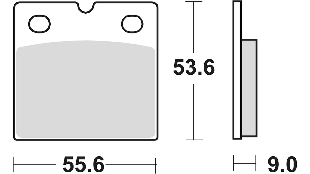 Aktuell TRW Bremsbelag MCB 19