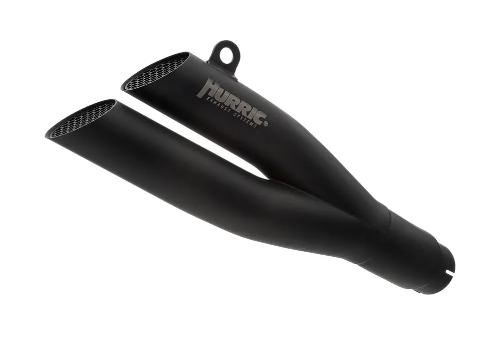 Hurric SLIP-ON Schalldämpfer Pro 2 GP Edelstahl beschichtet für HONDA CB500 Hornet,CBR500R,NX500 Heißes Angebot