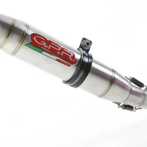 Aktuell GPR Endschalldämpfer Honda CBF 600 S i.e. 2007/12 EC-Approv. slip-on exhaust Deeptone Inox