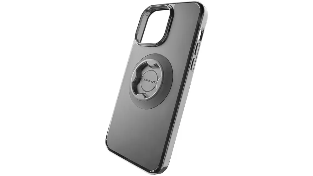 INTERPHONE Handytasche Apple iPhone 14 Pro Max schwarz, Handycase "Quiklox" Direktkauf