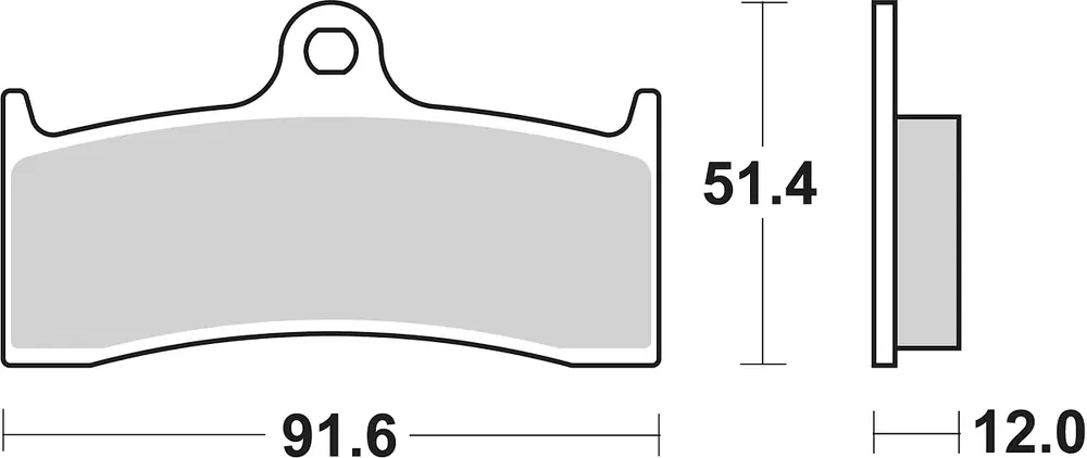 SBS Bremsbelag 779DC Road Racing Dual Carbon Neue Ware