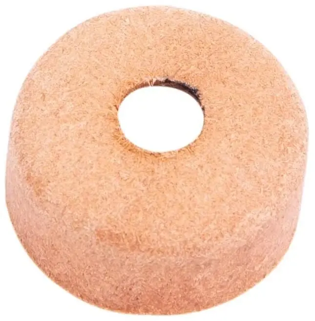 Silca Pumpenleder Ø 28 mm braun Zertifiziert