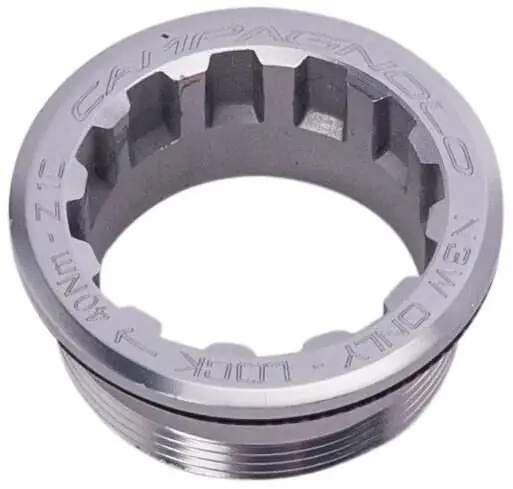 Campagnolo Verschlussring Lockring 27 x 1 silber Heißes Angebot