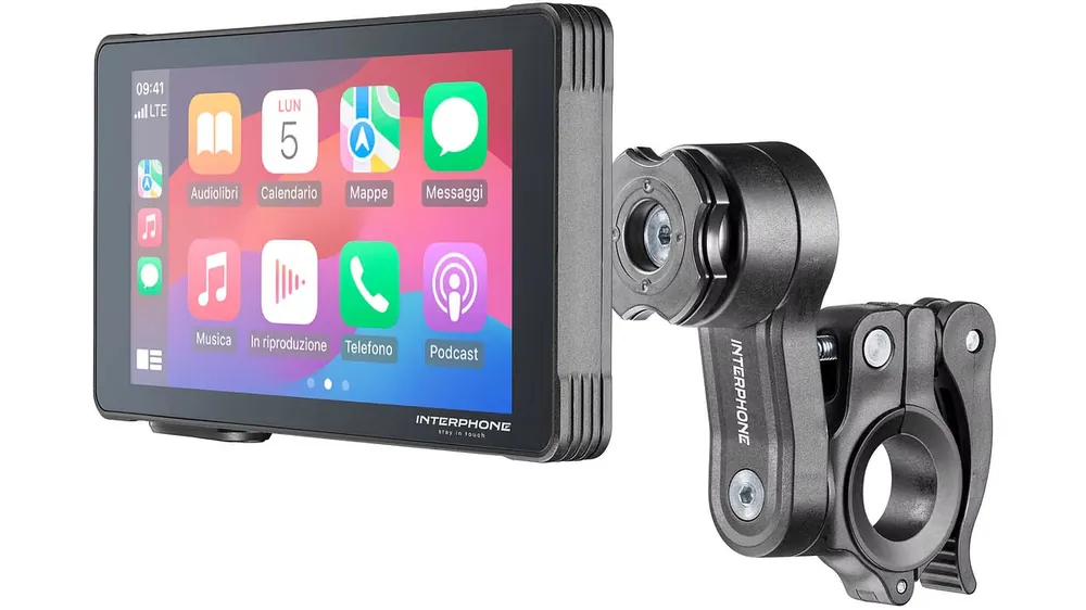INTERPHONE Infotainmentsystem "RIDESYNC" - CarPlay & Android Auto für Motorrad und Auto Wochenendangebot