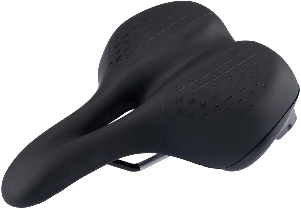 Abverkauf CONTEC Sattel Anatomic schwarz mitte Maße (L x B) 263 x 198 mm