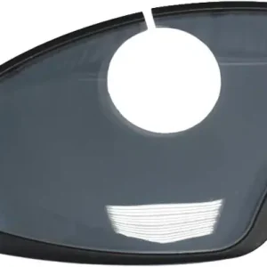 Hesling Mantelschoner Elegance 26/28 Zoll grau mit schwarzem Plastikrand, mit Ausschnit Versand Am Gleichen Tag