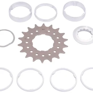 Knallerangebot Point Steck-Zahnkranz-Set 18 Zähne silber