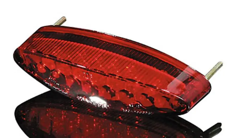 HIGHSIDER smart Number1 LED Mini Rücklicht Rot Mit Kennzeichenbeleuchtung (1Stck) Preisknaller