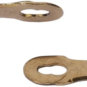 Direktkauf KMC Verschlussglied 12NR Ti-N gold silber
