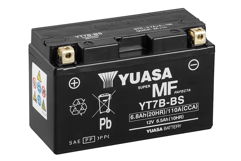 Yuasa Batterie AGM Serie YT7B-WC Neue Ware