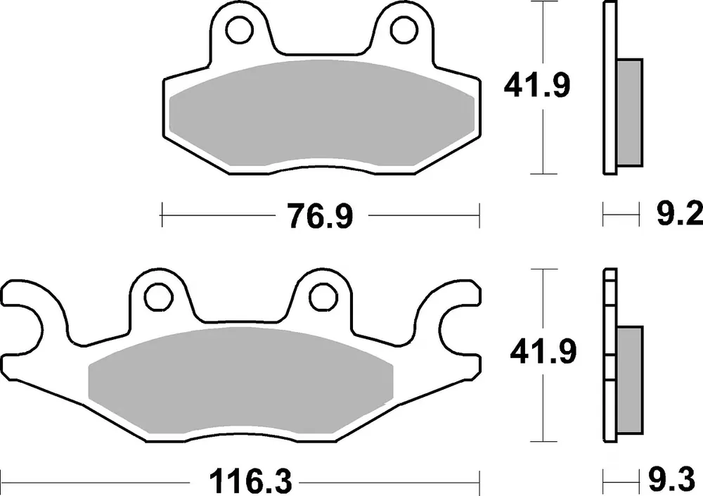Online Kaufen SBS Bremsbelag 878SI Offroad Sinter
