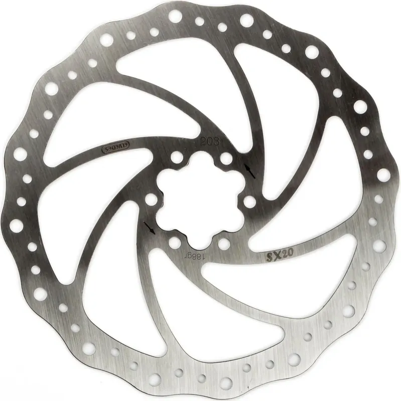 Elvedes Bremsscheibe SX20 203 mm silber Heißes Angebot