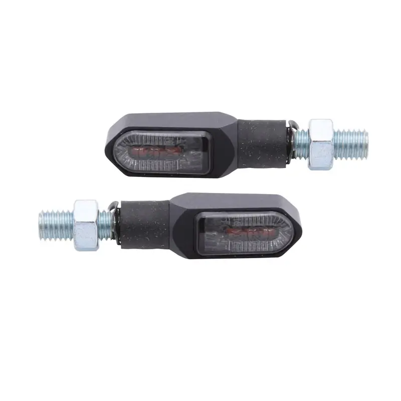 Highlight HIGHSIDER smart Namiko-TS LED 2in1 Blinker-Positionsleuchten-Kombination Gehäuse Schwarz / Linse Rauchgrau (Paar), Vorn
