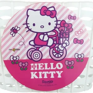 Bike Fashion Kinderkorb Hello Kitty weiß Sonderangebot