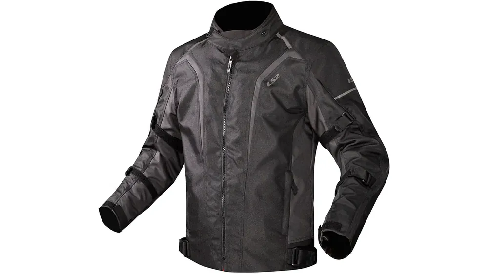 LS2 Sepang Jacke Schwarz / Grau Damen Gr.xxl Markenware