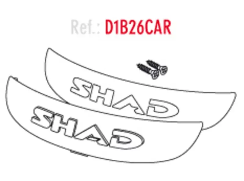 Bestseller SHAD SH26 Reflektor weiß