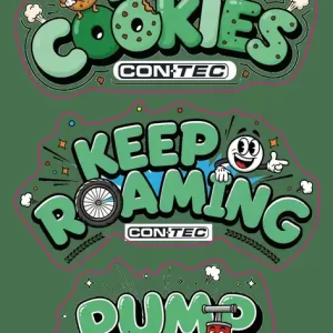 CONTEC Aufkleber Slogans 105 x 180 mm Preiswert