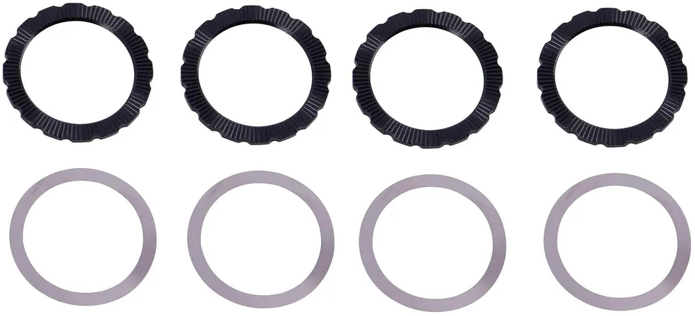 Sichere Zahlung Fulcrum Verschlussring Lockring Center Lock schwarz