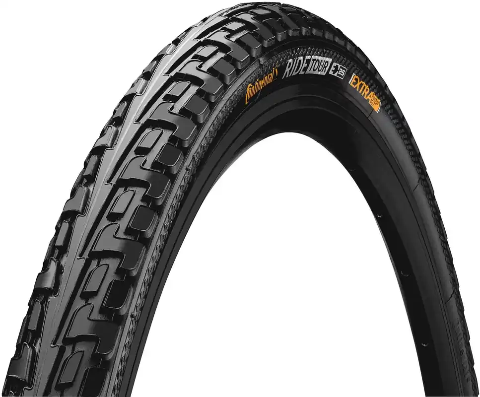 Rabatt Continental Ride Tour Reifen 28 × 1 5/8" schwarz