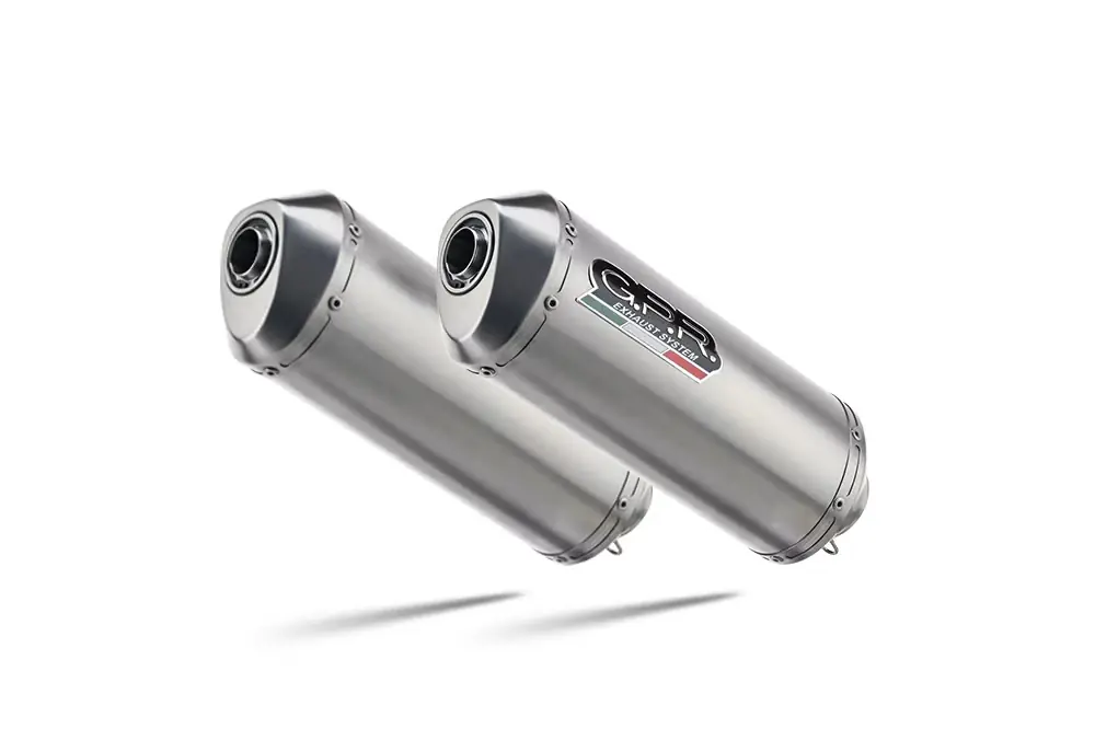 GPR Endschalldämpfer Ducati MonsTEr 400 1993/2003 SATINOX DSP Schneller Versand