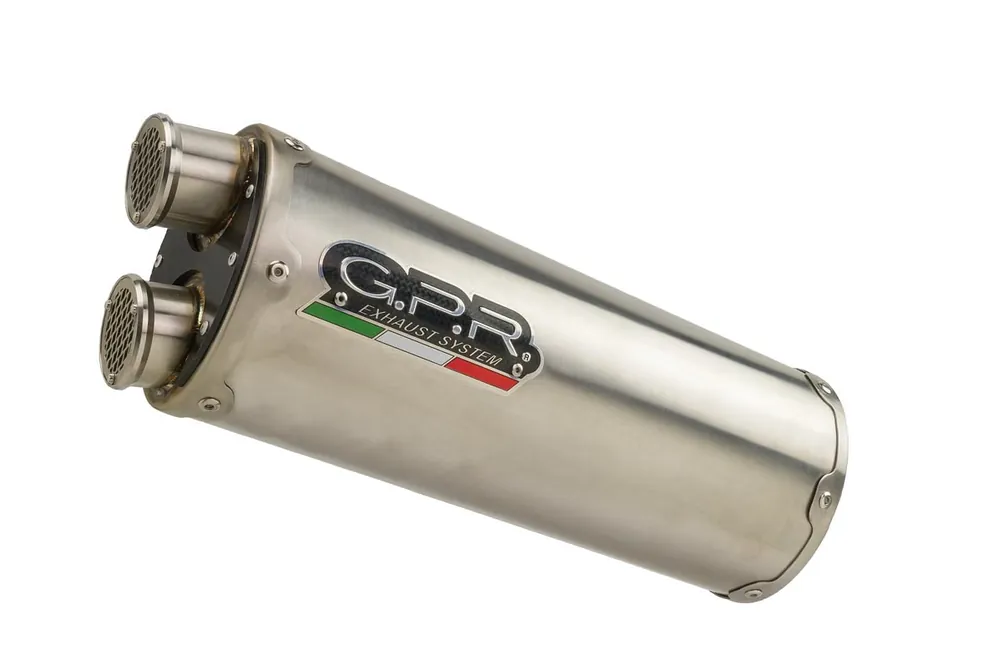 GPR Endschalldämpfer Benelli Trk 702 2023/2024 e5 DUAL INOX SP Neu