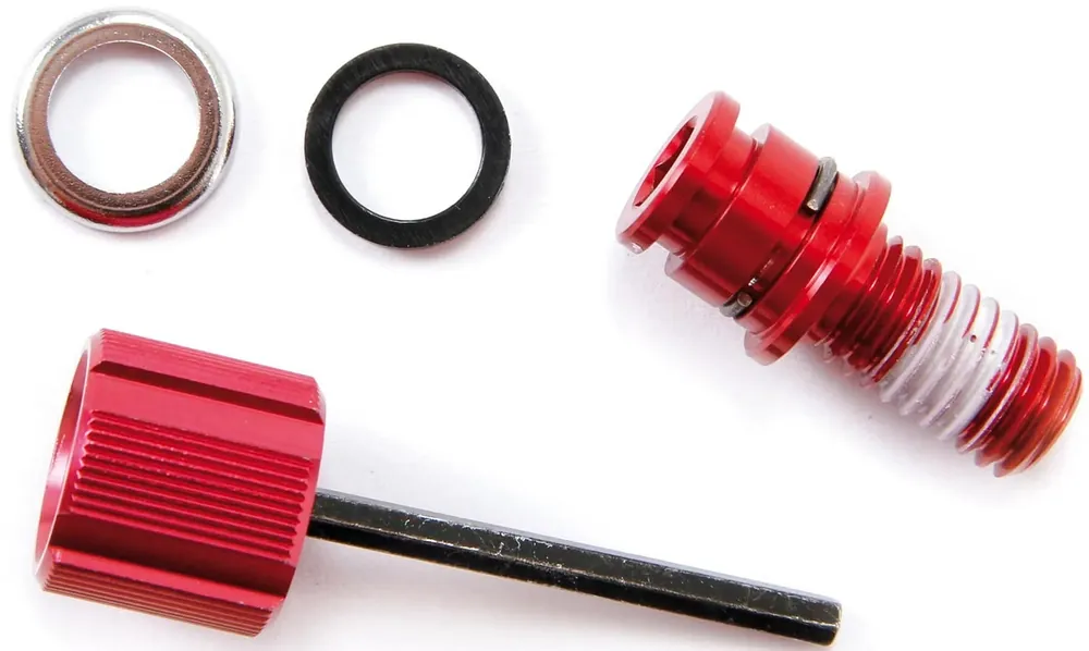 RockShox Einstellknopf für Zugstufe Aluminium rot Super-Preis