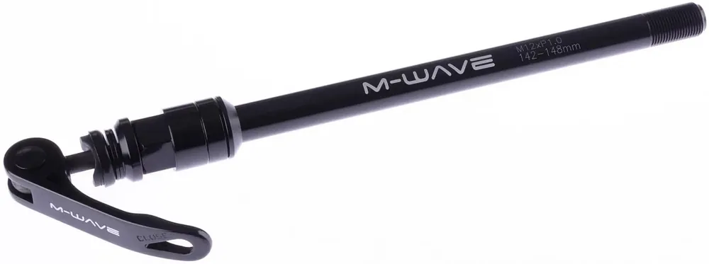 M-Wave Hinterradsteckachse 142-148 mm schwarz Super-Preis