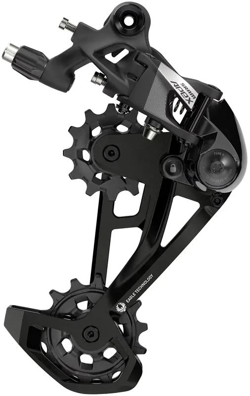 Aktuell SRAM Schaltwerk Apex Eagle schwarz