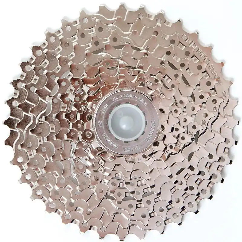 Direktkauf Shimano Kassette CS-HG 400-9 12-14-16-18-21-24-28-32-36 Zähne silber