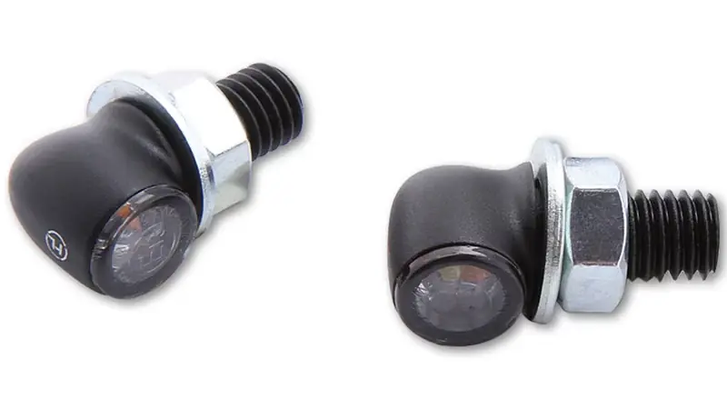 HIGHSIDER pro Proton Two LED Blinker/Positionslicht Schwarz/Getönt 2in1, E-Geprüft (Paar) Begrenztes Angebot