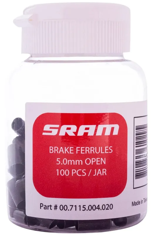 Markenware SRAM Anschlaghülse Bremse 5 mm schwarz