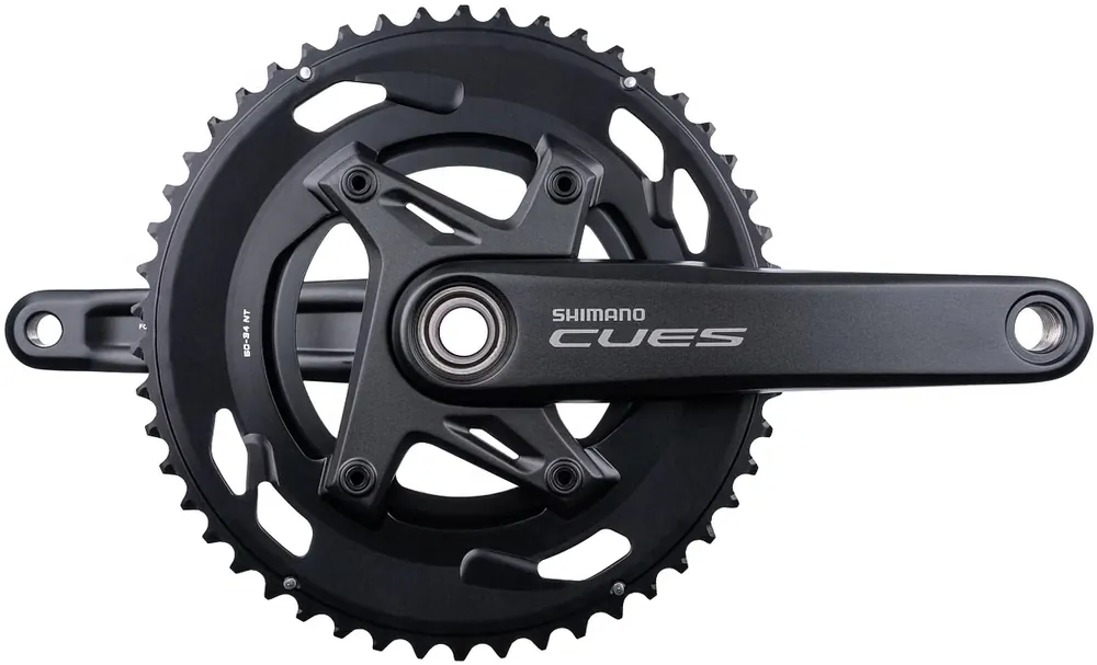 Shimano Kettenradgarnitur CUES FC-U6030-2 34/50 Zähne 170 mm schwarz Super-Preis