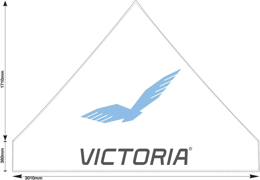 Victoria Zeltdach 3 x 3 m weiß Saisonangebot