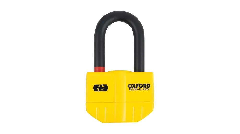 Letzte Chance Oxford Bremsscheibenschloss gelb / schwarz