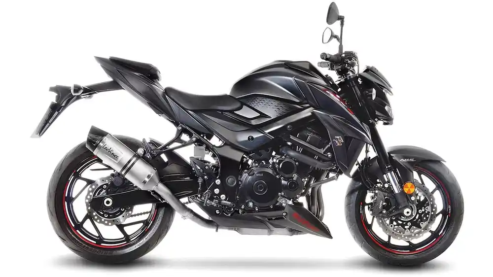 LeoVince SLIP-ON Edelstahl SBK LV ONE EVO für SUZUKI GSX-S 750/Z ABS A2 Kracherpreis