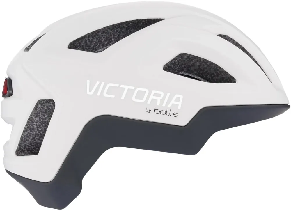 Zertifiziert Victoria Helm React LED 52-55 cm weiß,grau,schwarz
