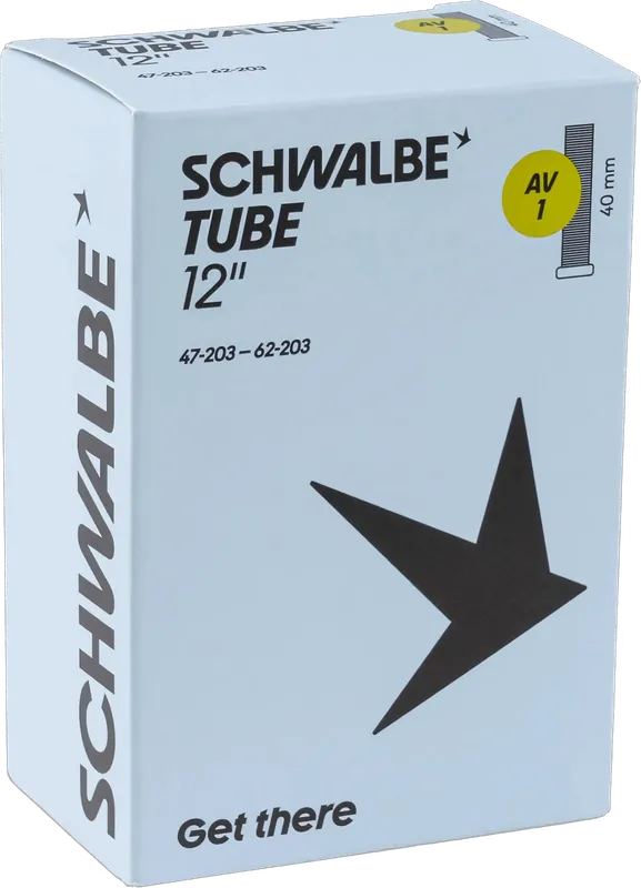 Schwalbe Schlauch Nr. 1 12 Zoll Schraderventil Markenprodukt